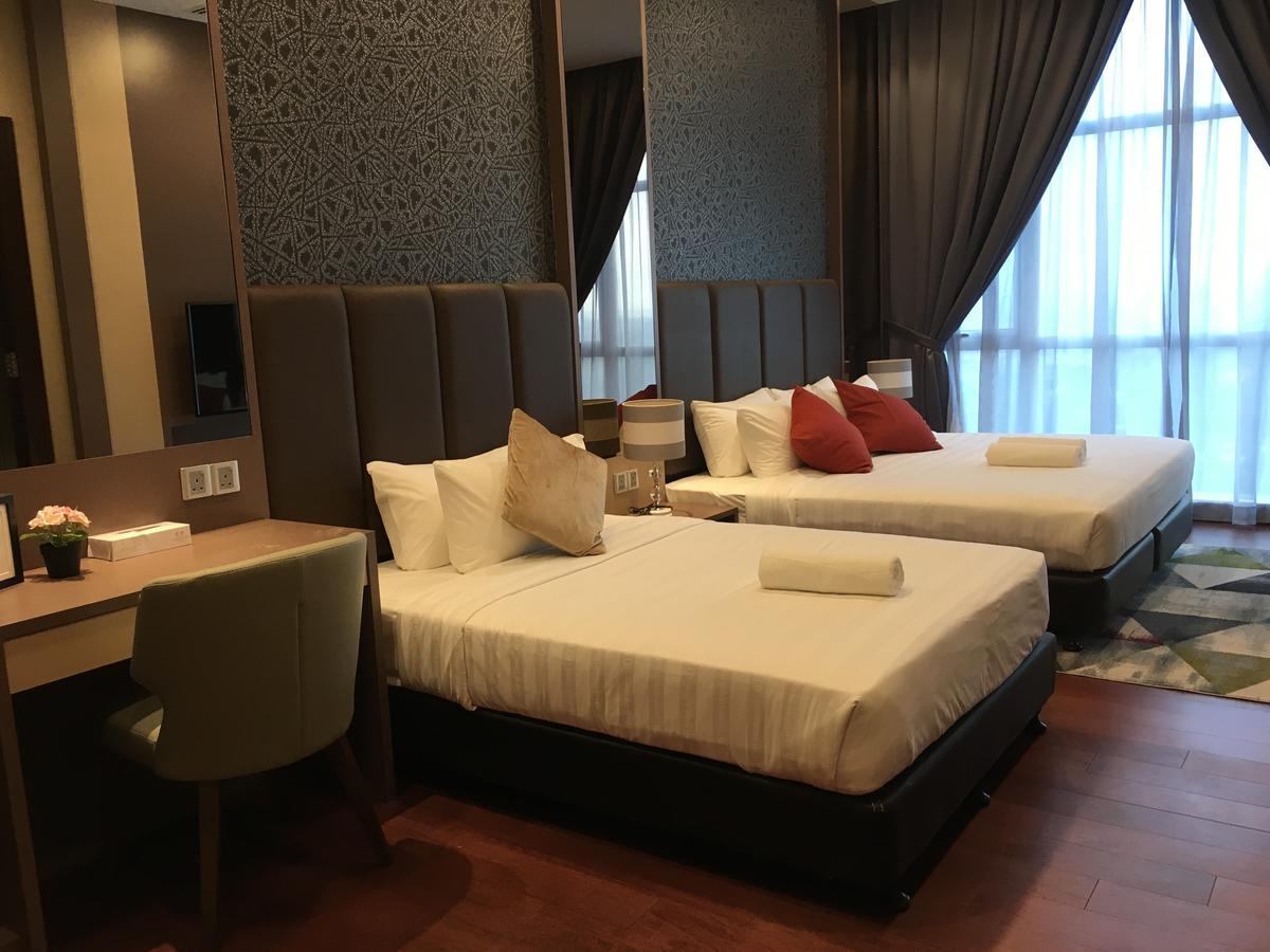 Jb City Paragon Serviced Apartment Johor Bahru Exteriör bild