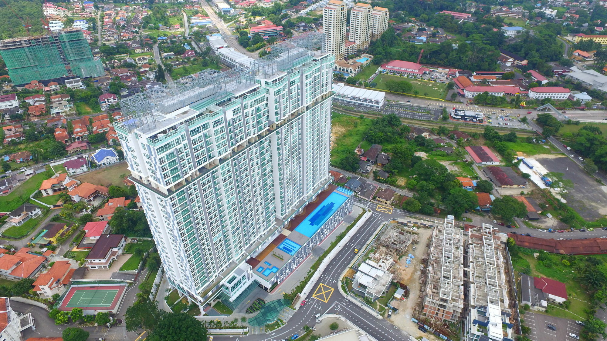 Jb City Paragon Serviced Apartment Johor Bahru Exteriör bild