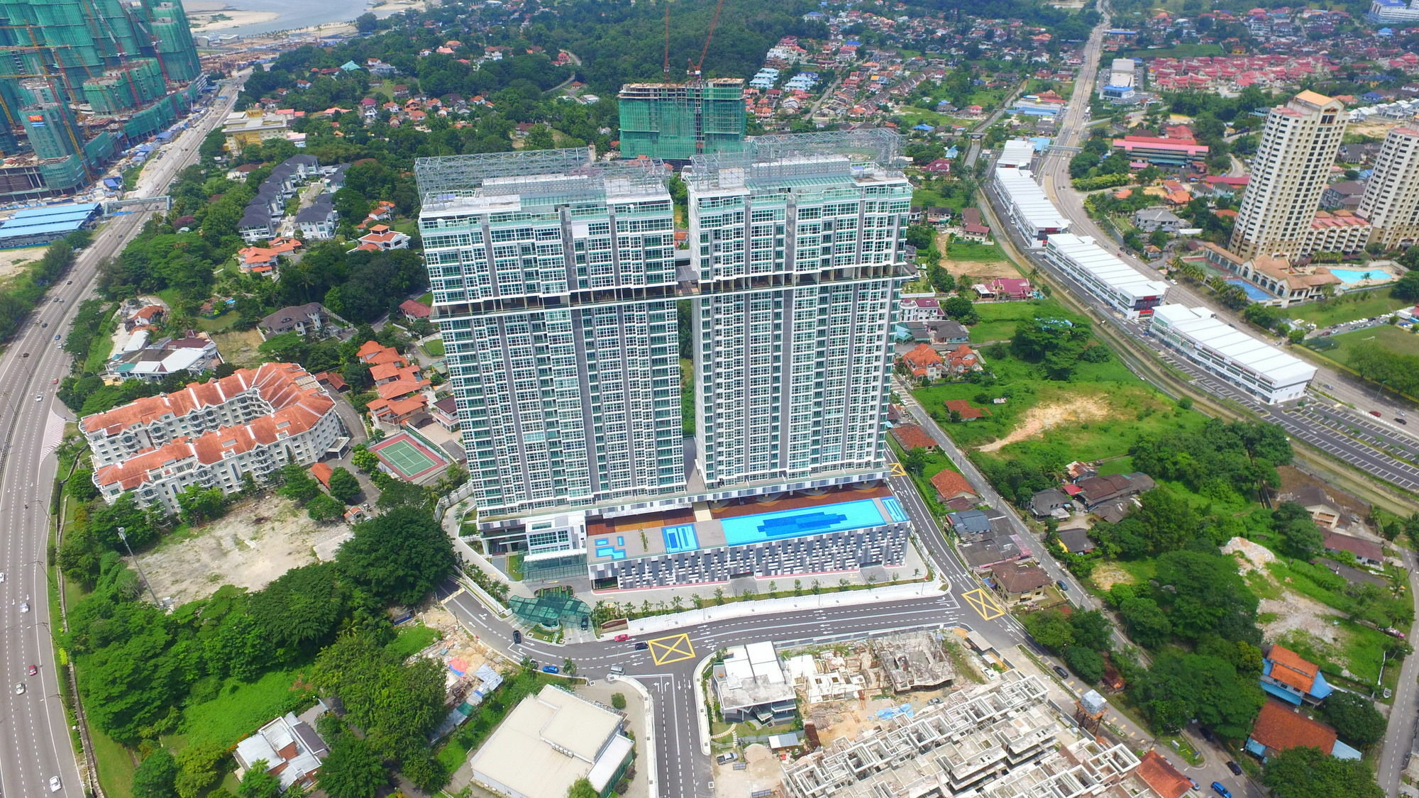 Jb City Paragon Serviced Apartment Johor Bahru Exteriör bild