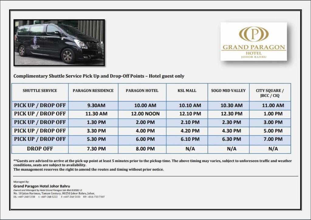 Jb City Paragon Serviced Apartment Johor Bahru Exteriör bild
